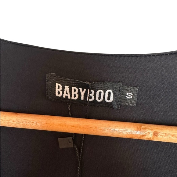 NWT Babyboo Annette mini dress black S - Picture 6 of 8